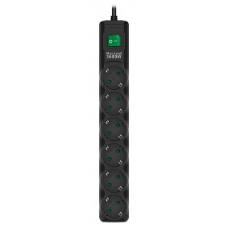SVEN SF-06E-16, 6 Sockets 5m Black